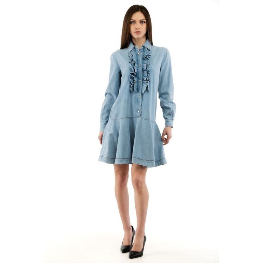 Love Moschino Multicolor Cotton Casual Women's Dress